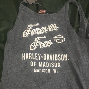 Harley-Davidson Women's Gray Tank Top